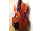 Andreas Zeller 3/4 fully carved Double Bass